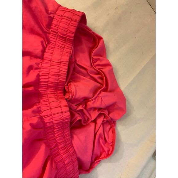 Danskin large 12-14 gym shorts lot neon yellow and pink - Picture 5 of 9